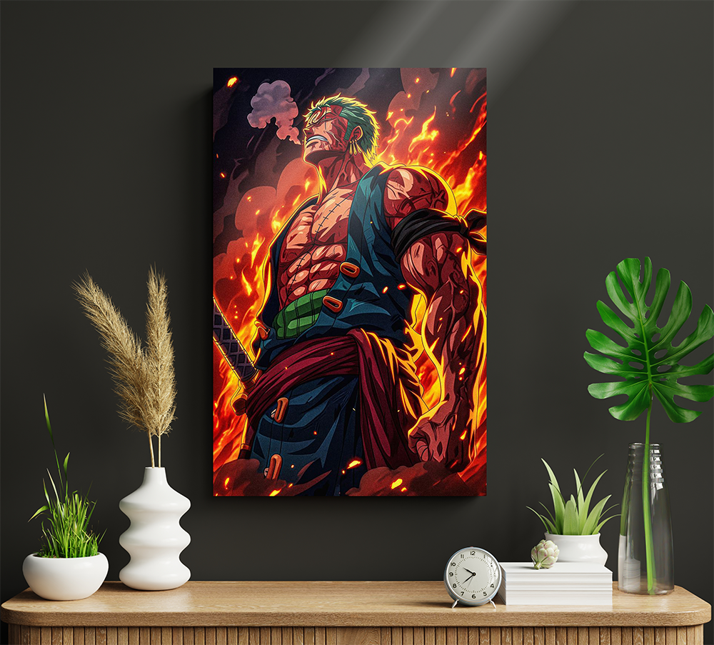 one piece zoro mockap